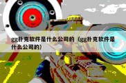 gg扑克软件是什么公司的（gg扑克软件是什么公司的）