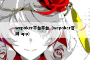 wepoker平台平台（wepoker官网 app）